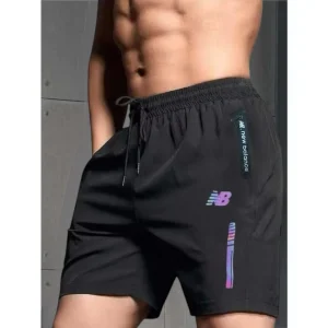 Celana Pendek Olahraga Parasut Strict Saku Resleting Running Jogging Gym Sport